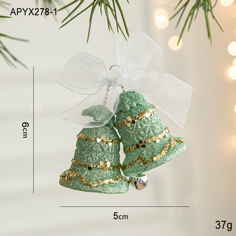 Wholesale Christmas Green Butterfly Ornaments